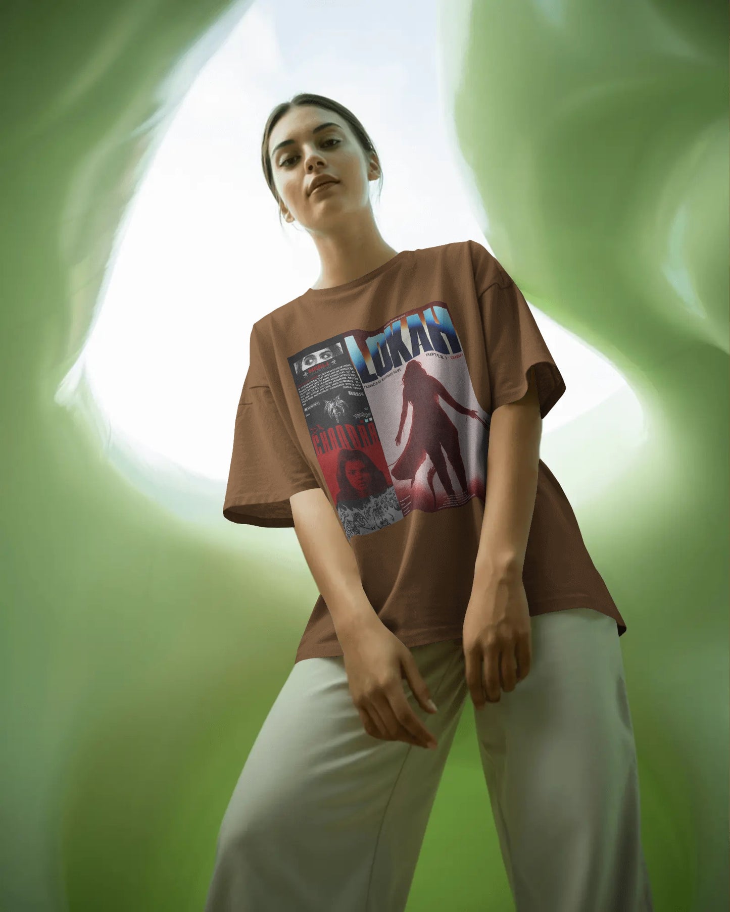 Lokah Malayalam Movie Poster T-Shirt – Retro Vintage Edition | Mallutees