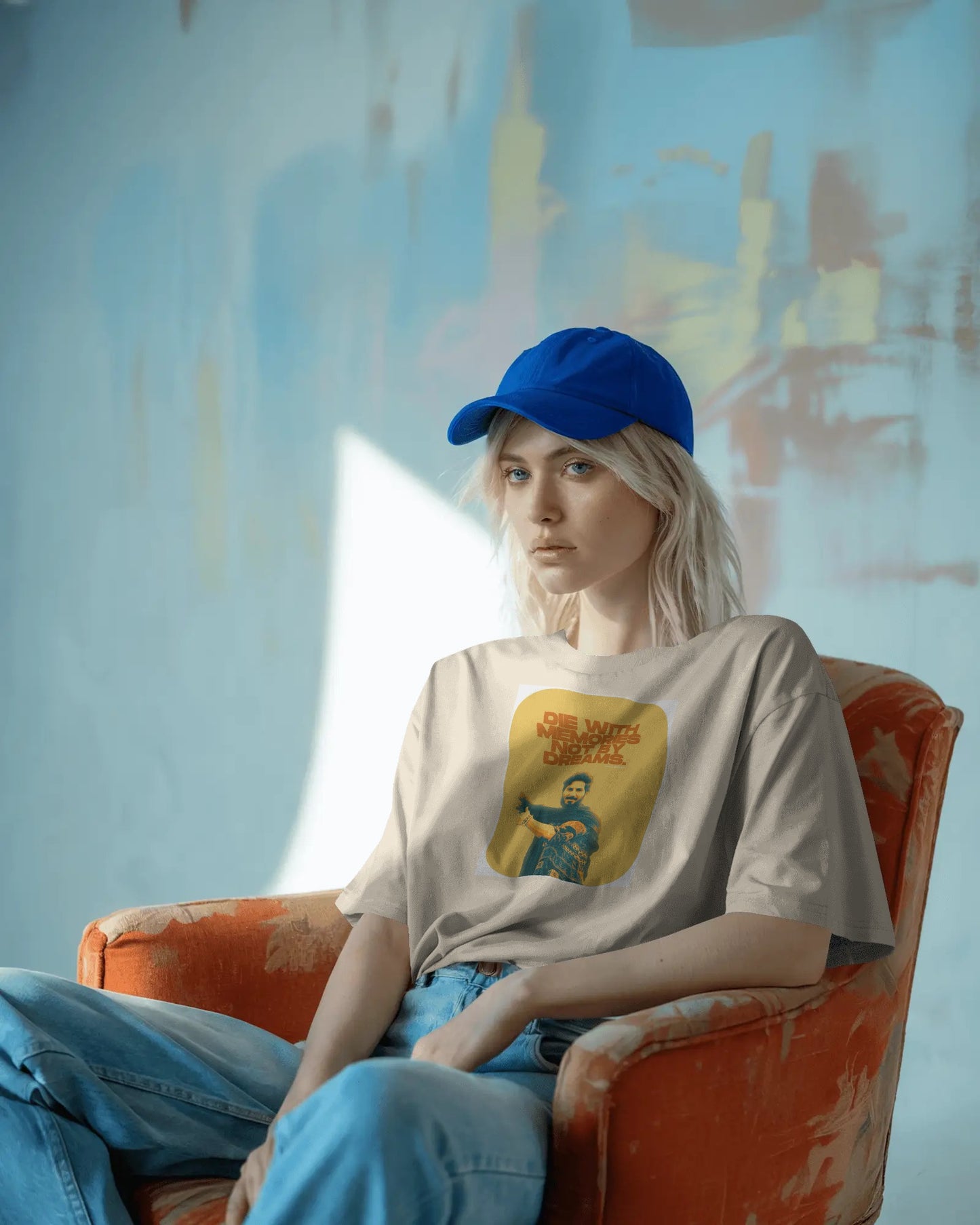 Die With Memories, Not Dreams” Retro Dialogue Tee – Cotton Comfort Fit | Mallutees