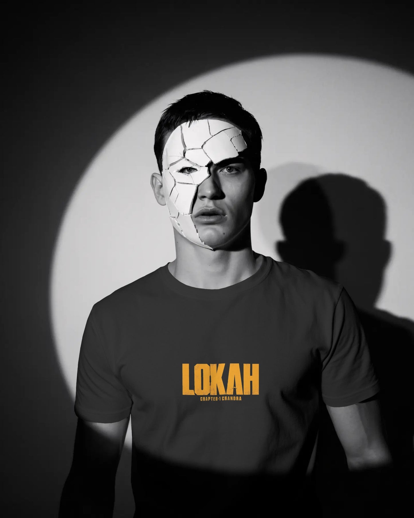 Lokah Chapter 1: Chandra Inspired T-Shirt for Men